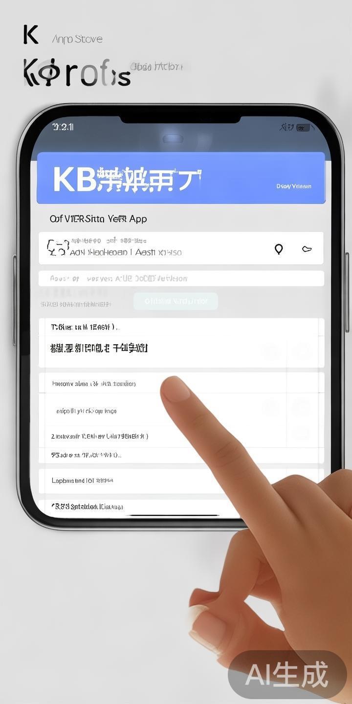 如何轻松在手机上免费下载并安装kb体育应用教程 苹果用户:导航至App Store,输入“KB体育