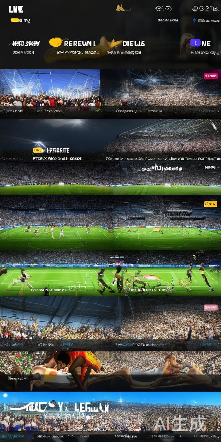 赛事浏览
用户可以通过首页的赛事列表快速浏览当天